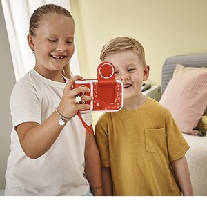 دوربین هوشمند کودک Vtech سری Print Cam قرمز مدل VTech - KidiZoom Print Cam - Red_اسباب بازی دیجیتال و هوشمند
